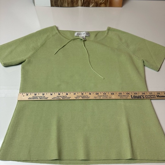Vintage Jones Ware Silk short sleeved crewneck top - Picture 5 of 8